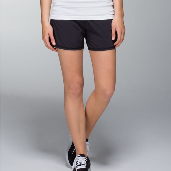 Lululemon black shorts size 6 - Picture 2 of 8